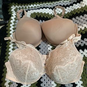 TWO Thirdlove bras   44D.